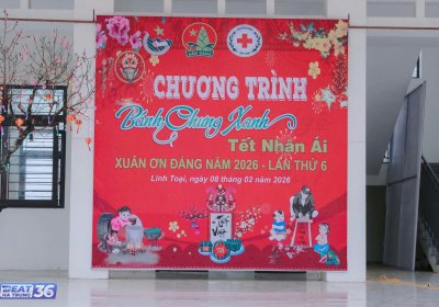 Chương trình Bánh Chưng xanh - Tết nhân ái - Xuân ơn Đảng năm 2026 (Lần thư 6)